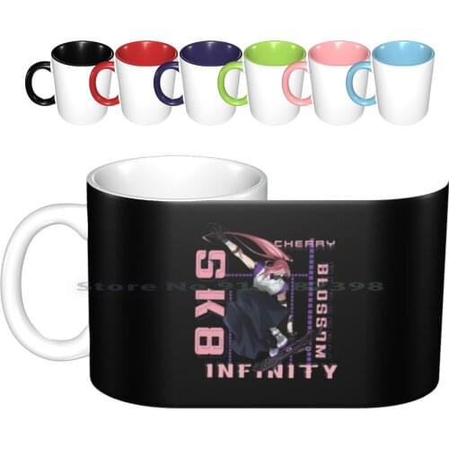 Sk8 The Infinity-Cherry Blossom-Anime Ceramic Mugs Coffee Cups Milk Tea Mug Sk8 The Infinity Sk8 The Infinity Anime Sk8 The