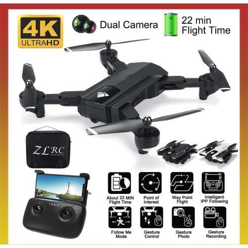 SG900 Foldable drone profissional with Dual Camera drone 4K Selfie WiFi FPV Wide Angle Optical Flow RC Quadcopter Helicopter Toy
