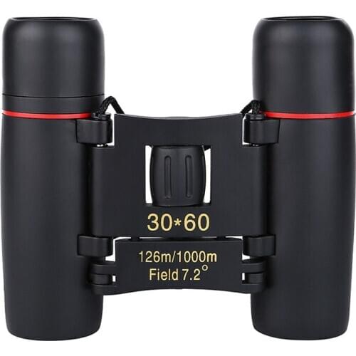 HD High Power Mini Zoom Telescope about 30x60 Folding Binoculars for Outdoor Bird Watching Travelling Camping 800-1000m