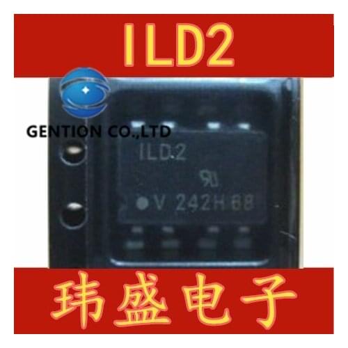10PCS ILD2 SOP-8 light coupling in stock 100% new and original
