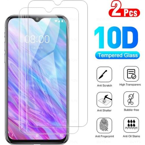 2Pcs Full Cover Protective Glass For ZTE Blade 20 Smart Phone Glas Screen Protector Film For Blade20 20Smart MT6771 6.49" 2019