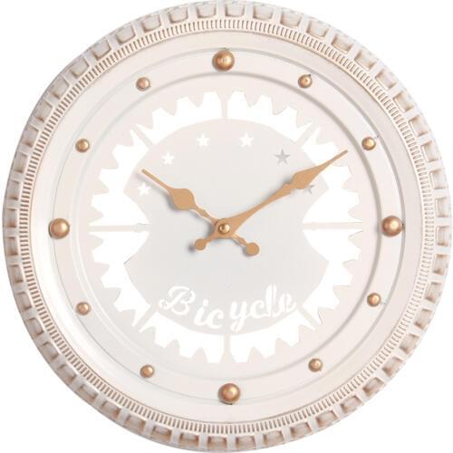 American Modern Wall Clocks Living Room Metal Gold Decor Watch Wall Beautiful Horloge Mural Home Decoration Accessories 50KO572