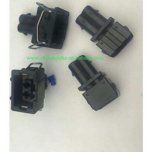 Amp Tyco 2 Pin sealed Female and Male Auto Wire Harness Connector