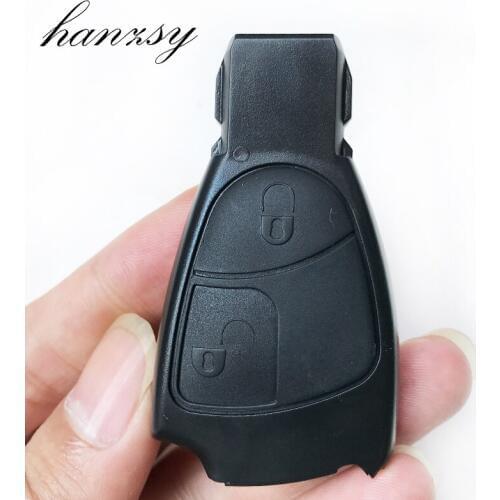 2 Buttons Remote Key shell For Mercedes Benz B C E S ML SLK CLK Class Replacement Smart Car Key Fob Cover Case