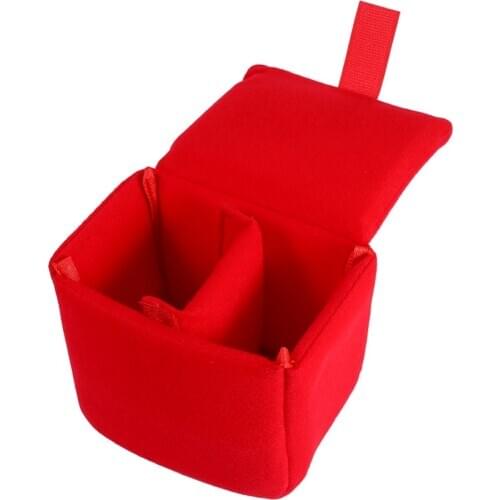 DLSR Camera Bag Case Padded Shockproof Soft Small Camera Bag Insert Pouch Cover Protect Divider Accessory Kit For Photography