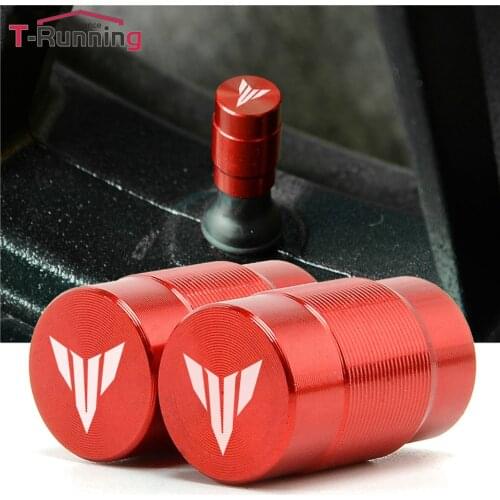 For YAMAHA MT01 MT09 MT07 MT10 MT03 TRACER 900 700 High Quality Tire valve caps