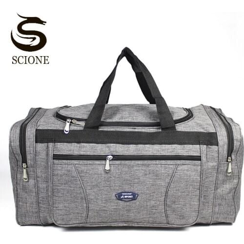 Women Men Oxford Travel Duffel Bag Carry on Luggage Bag Men Tote Large Capacity Weekender Holdall Overnight Gym Sport Bag XAB1