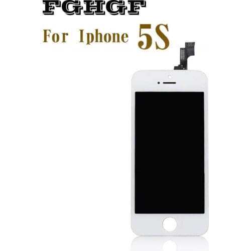 EeNjee Mobile Phone LCD Screen 3PCS/Lot For Iphone 5S Display With Touch Screen Grade AAA Quality 100%Tasted