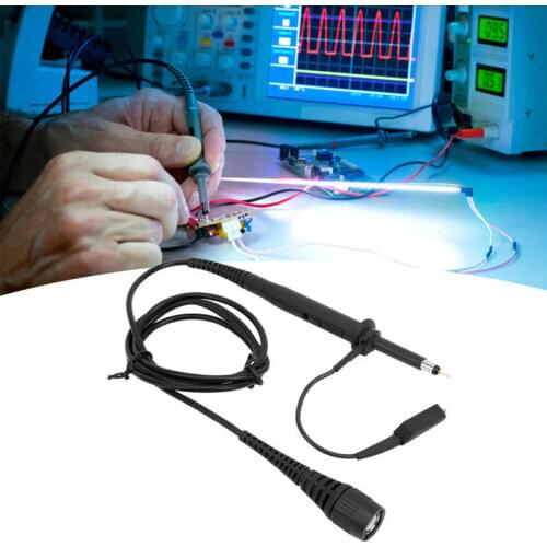 IP-100 100HZ Oscilloscope Probe Passive Oscilloscope Instrument Accessories 10x Attenuation