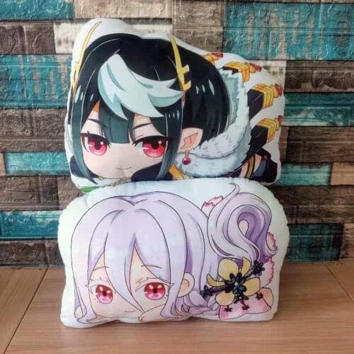 Anime So I'm a Spider So What Plush Pillow Toy Cosplay Kumo Desu ga Nani ka Short Stuffed Pillow Back Cushion Doll