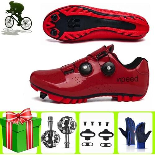 Sapatilha Ciclismo MTB Cycling Shoes Men Outdoor Professional Racing SPD Pedal Bicycle Sneakers Unisex Mountain Bike Shoes