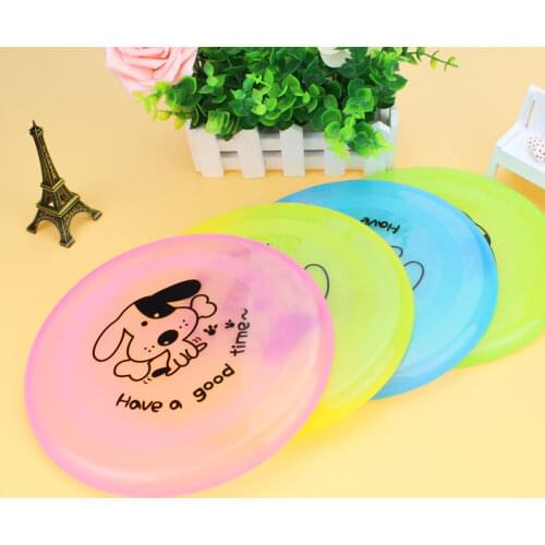 Dog Flying Discs Toys Pet Motion Tools Popular Puppy Toys Pet Interactive Training Pet Exercise Supplies Dog Toys for Small Dogs