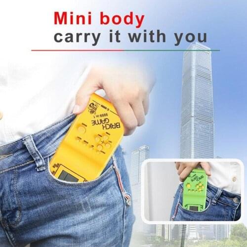 Hand held Game player LCD Electronic Game Toys Pocket Ply Adults Childhood Game Classic Gift And Can Console Children O5A2