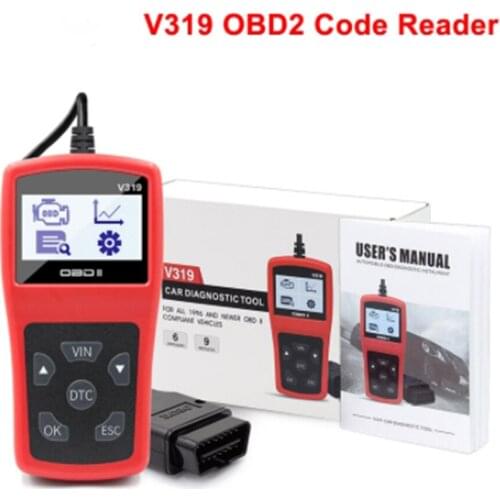 V319 Code Readers Scan Tool OBDII/EOBD Multi-Language Code Reader OBD OBD2 Car Diagnostic Auto Tool obd2 Scanner VS ELM327 V1.5