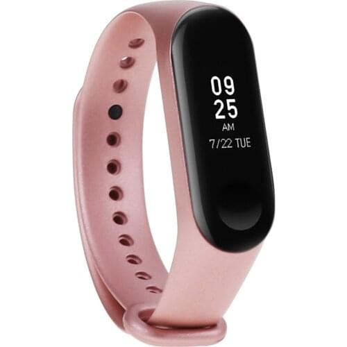 For Mi Band 3 4 strap sport Silicone watch wrist Bracelet miband3 strap accessories bracelet smart for Xiaomi mi band 3 4 strap