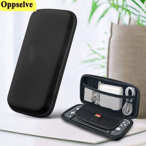 Zipper Storage Bag for Nintendo Switch Protective Shell Pouch Handheld Carrying Case with Card Slot Travel Carrying Shell Cover