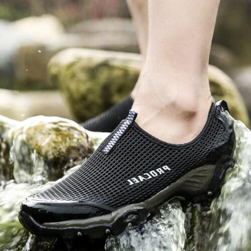 Wading Shoes Mens Quick-drying Barefoot Surfing Swimming Sports Water Shoes Hiking Non-slip Travel Wading Shoes Men
