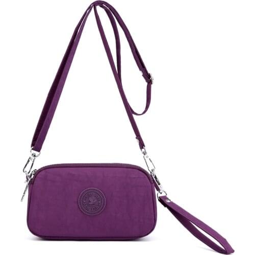 Women Mini Nylon Shoulder Bag Brand Designer Luxury Bucket Tote Shopper Purse