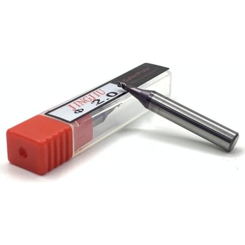 2.0mm End Milling Cutter with 3flute in carbide for Wenxing Key Cutting Machine(10pcs)