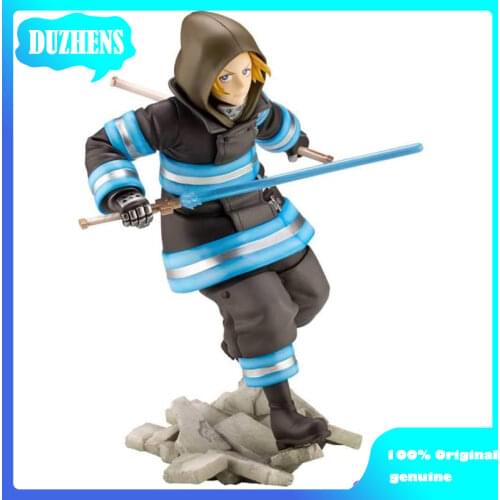 100% Original: Anime Fire Force Arthur Boyle 20.5cm PVC Action Figure Anime Figure Model Toys Figure Collection Doll Gift
