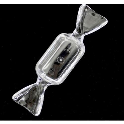 30/100PCS Clear 5ml Cosmetic Pot Jars Candy Shpaed 5g Eyeshadows Makeup Face Cream Lip Balm Containers DIY Nail Art Storage