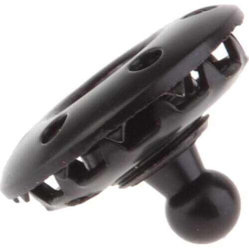 316 Stainless Steel Boat Canvas Snaps Button Cap, 3/8 inch Stud Snap, Black Chrome