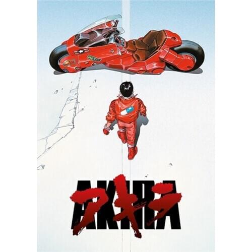 Akira Classic Japan Anime Movie Art Silk Painting on Canvas Wall Poster Home Decor 30*42cm