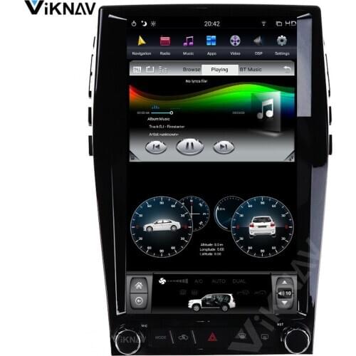 Car radio for ford edge 2015-2019 android auto video players gps navigation stereo multimedia player vertical screen 12.1 inch