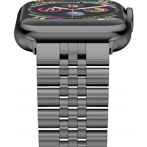 Stainless Steel Link Bracelet for Apple Watch Series 4 5 44mm 40mm Band iWatch 3 2 1 38mm 42mm Metal Replacement Wrist Strap