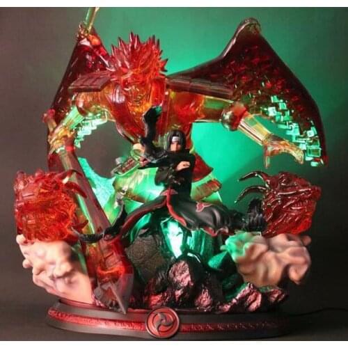 Big Size Naruto GK Uchiha Sasuke Statue Action Figures Model Collection Toy