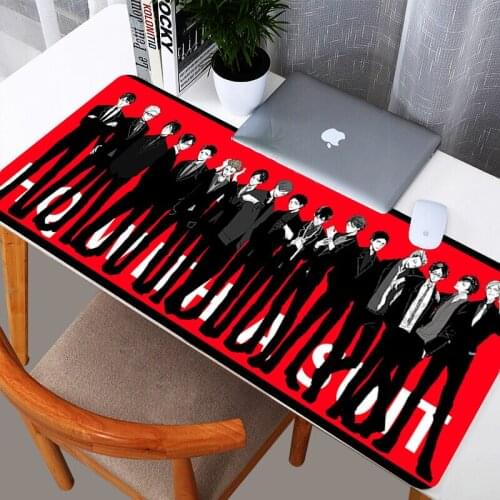 Date A Live Anime Large Size Gaming Mouse Pad Rubber Mousepad Desk Mat Locking Edge For Cs Go Lol Dota Home MousePad