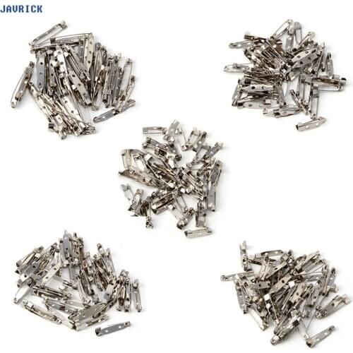 JAVRICK 50PCS Brooch Clip Base Pins Accessories Jewelry Decorative Ally 15 To 40mm