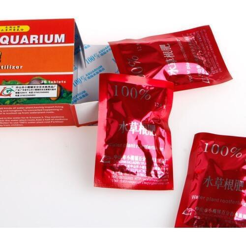 36pcs/Box Root Fertilizer for Water Plant Aquarium Fish Tank Aquatic Cylinder Drop shipping