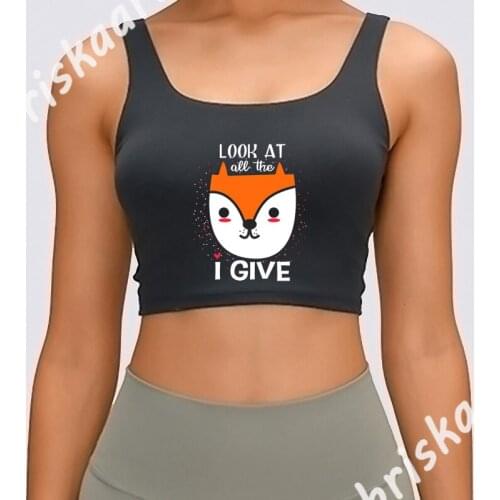 Fox Fennek Kawaii Reineke Vulpes Vixen Cute Tank Top Summer Building Personalized Crop Top Pictures Euro Size S-3xl Vest