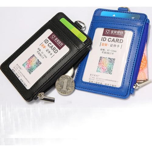 Mens Business Leather Wallet Card Holder Fashion Coin Purses Holders ID Bank Card Women PU Leather Wallet Case