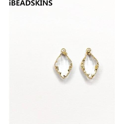 New arrival! 24x13mm Copper with Crystal Oval charm/Connectors for Necklace,Earrings parts, Accessories,hand Made Jewelry DIY