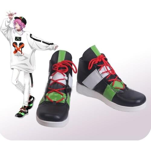 Hypnosis Mic Division Rap Battle The Dirty Dawg Ramuda Amemura Cosplay Shoes Boots Halloween Cosplay Costume Accessory