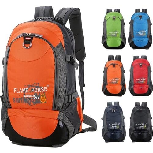 40L Hiking Backpack for Men Women Water-resistant Outdoor Camping Travel Backpack Daypack