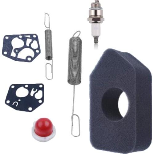 Primer bulb Air filter kit Springs Assembly Spark plug Useful Convenient