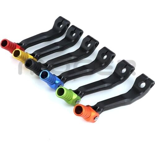 Motorcycle CNC aluminum alloy folding gear lever is suitable for 110cc-250cc Motorcycle ATV Dirt Bike Pit Bikes Gear Lever Kayo