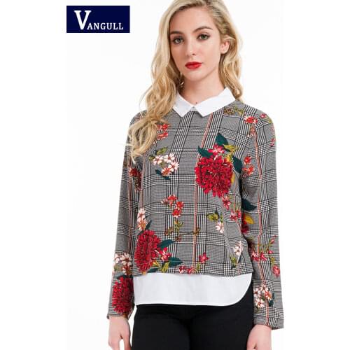 Черные блузки Vangull China At AliExpress