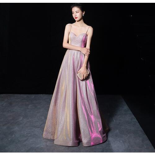 Newest Celebrity Dresses Spaghetti Strap Aline Actress Dress Women Party Evening Gowns