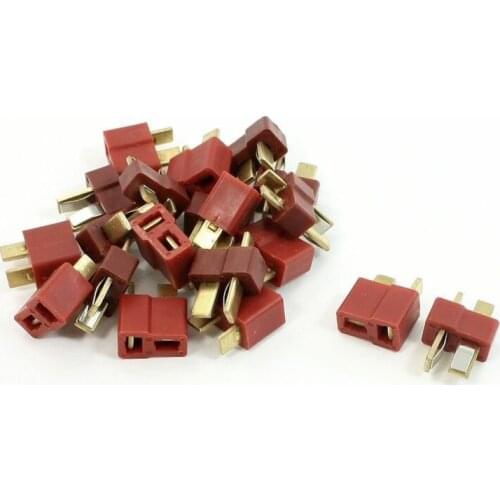 10 pairs of Deans non-slip T-plug male + female RC ESC battery ET