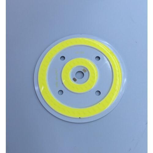 3pcs Ultra Bright Round COB Diameter 65mm DC12v 10W cob led angle eye car light cob headlight fog Lamp Bead Chips