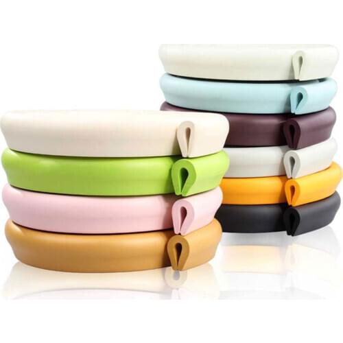 4Pcs U Shape Baby Protection 2M Child Table Desk Furniture Edge Safety Corner Guard Kid Protector Anticollision Bumper Strip Bar