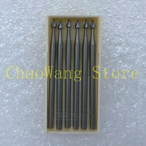 6PCS/PACK Jewelry making steel bur Diamond Steel Bur BUD Bur