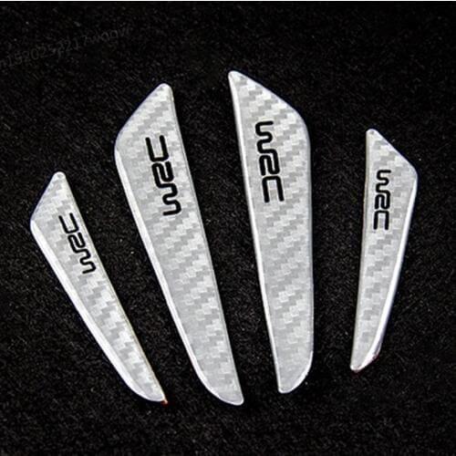 Car Styling WRC Carbon Fiber Anti-collision Bar Case For Renault Kangoo DACIA Scenic Megane Sandero Captur Twingo Modus Koleos