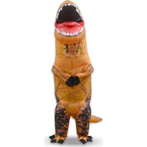 Dinosaur Costumes for Adult Kids Women Men Blowup Dinosaur Carnival Halloween Dino Cosplay Costume Mascot