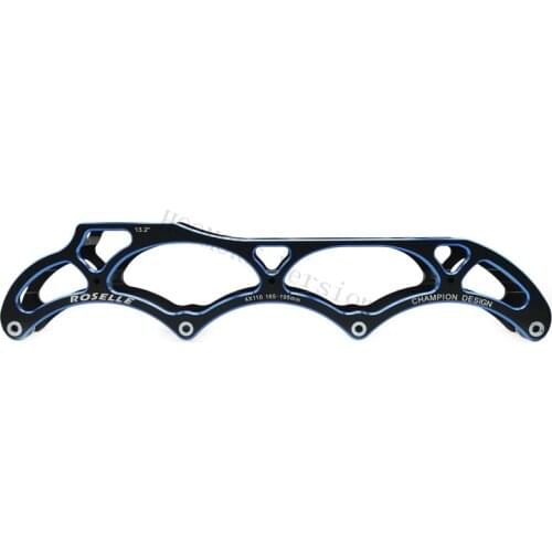 165mm & 195mm Mount Slot 4X100 4X110mm Inline Speed Skates Base with M7 Alloy Speed Race Skating Frame Super Light Professional