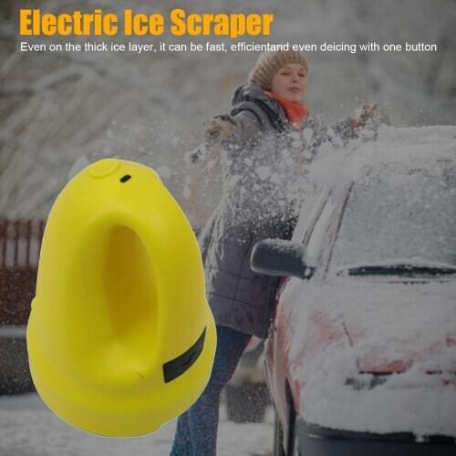 USB Electric Ice Scraper Multifunctional Ice Remover Windshield Glass Defrost Clean Tools Car Ice Scraper